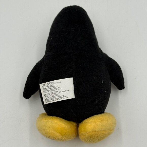 Disney Club Penguin Plush 7" Black & White Stuffed Animal Toy No Costume NO COIN - Picture 5 of 7